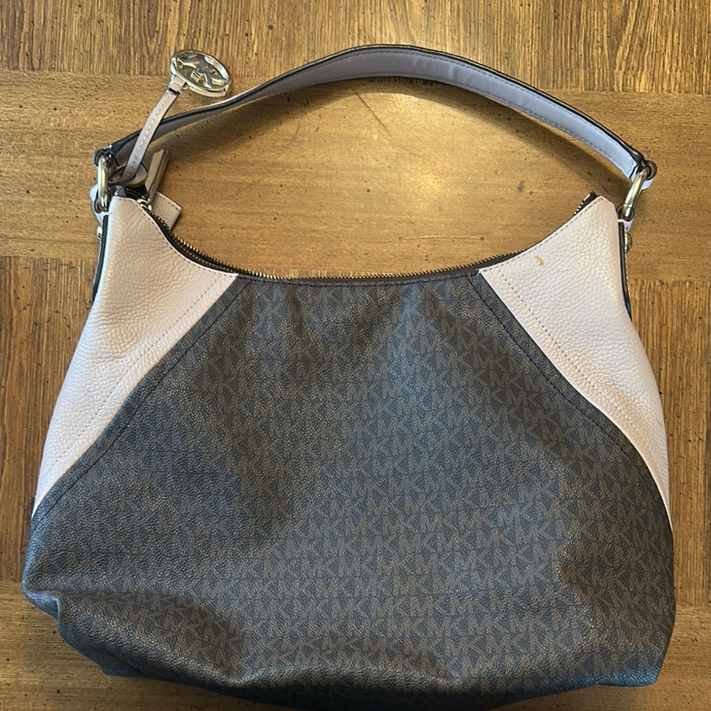 Michael Kors Brown and Cream Women's Bag - Picture 2 of 4